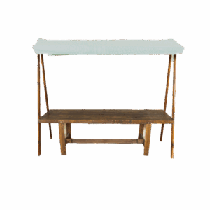 ESTRUTURA BARRAQUINHA RISCAS VERDES