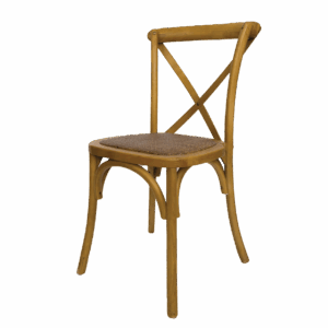 NATURAL CROSSBACK CHAIR