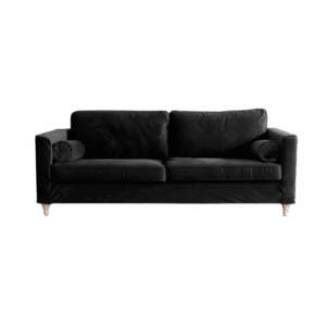 BLACK VELVET SOFA