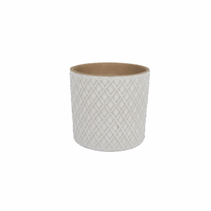 VASO DE CERÂMICA BRANCA