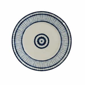 MARCADOR CERÂMICA AZUL SANTORINI