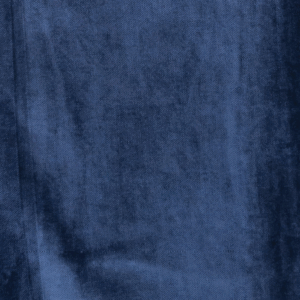 TOALHA QUADRADA VELUDO AZUL