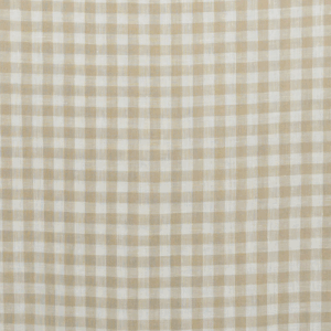 TOALHA QUADRADA VICHY BEGE