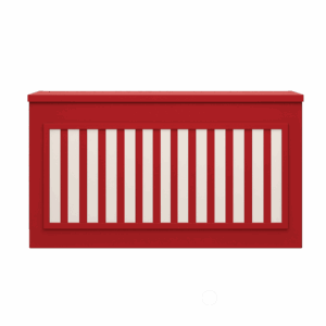RED BAR WITH WHITE STRIPES