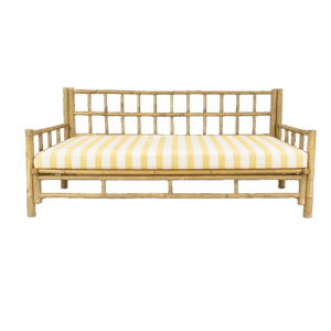 SOFÁ BAMBU 4/5 RISCAS AMARELAS