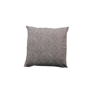 ALMOFADA QUADRADA CINZENTA PADRÃO