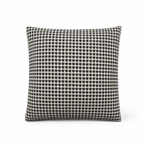 LACK AND BEIGE SQUARE CUSHION