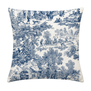 ALMOFADA TOILE JOUY AZUL