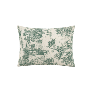 GREEN TOILE JOUY CUSHION