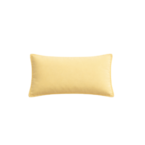 LIGHT YELLOW RECTANGULAR CUSHION