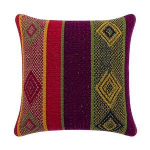 STRIPED KILIM SQUARE CUSHION