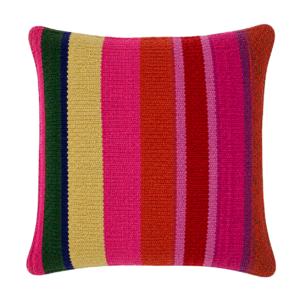 ALMOFADA QUADRADA KILIM RISCAS