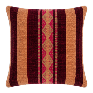 ALMOFADA QUADRADA KILIM RISCAS