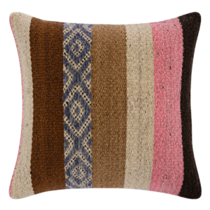 STRIPED KILIM SQUARE CUSHION