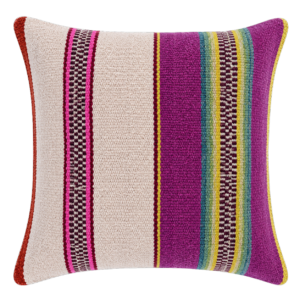 STRIPED KILIM SQUARE CUSHION