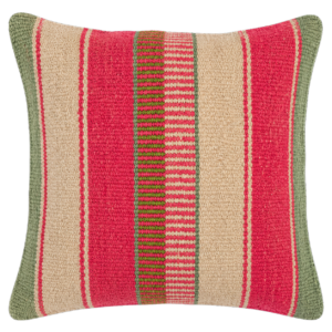 STRIPED KILIM SQUARE CUSHION