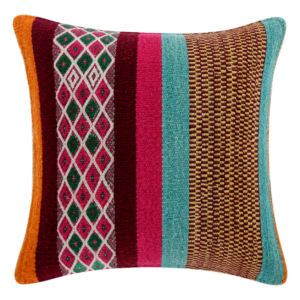 STRIPED KILIM SQUARE CUSHION