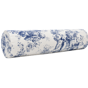 BLUE TOILE JOUY BOLSTER CUSHION