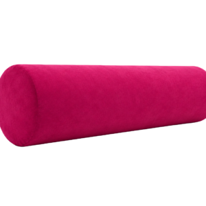 FUCSIA VELVET BOLSTER CUSHION