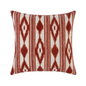 RED IKAT CUSHION