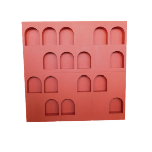 TERRACOTTA WALL WITH NICHES