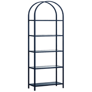 GOLDEN SHELF WHITE GLASS