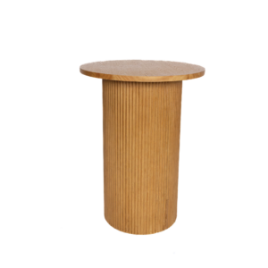 WOOD SLAT HIGH TABLE