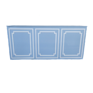 BAR ELEGANTE AZUL CLARO E BRANCO