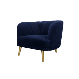 NAVY BLUE ARMCHAIR
