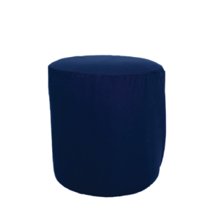 DARK BLUE COTTON  POUF