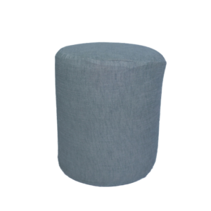 DUSTY BLUE POUF