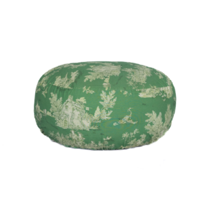 GREEN TOILE JOUY POUF