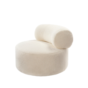 OFF-WHITE MODERN ARMCHAIR