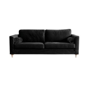 BLACK VELVET SOFA