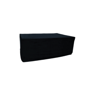 BLACK VELVET RECTANGULAR SOMMIER