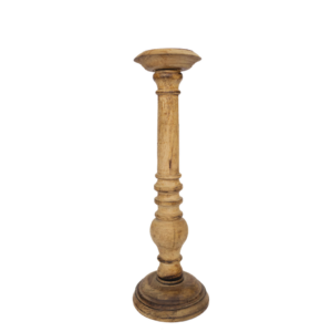 CASTIÇAL DE MADEIRA - 45CM