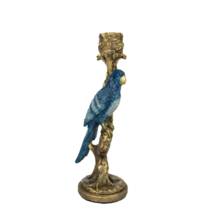 CASTIÇAL PAPAGAIO AZUL