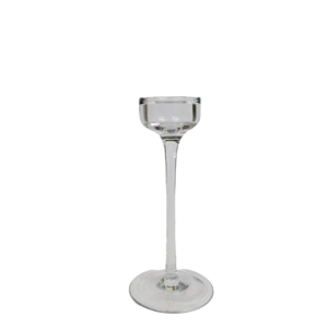 CASTIÇAL VIDRO - 25,5CM