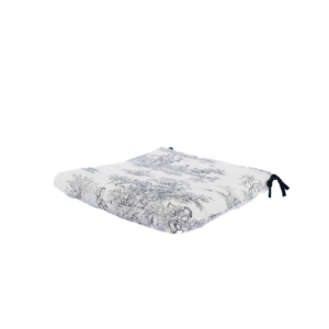 BLACK TOILE JOUY CUSHION