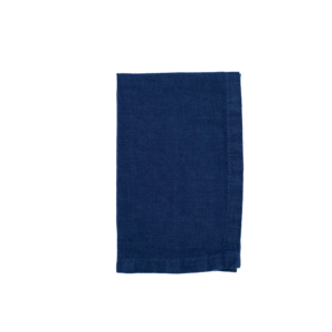 NAVY BLUE LINED NAPKIN