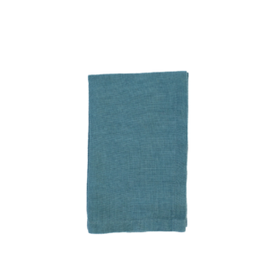 TEAL BLUE LINED NAPKIN
