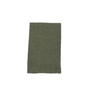 MOSS GREEN LINEN NAPKIN