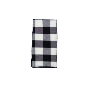 GUARDANAPO VICHY PRETO