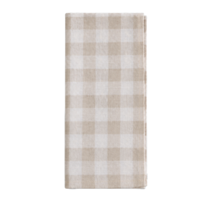 BEIGE VICHY NAPKIN