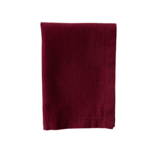 GUARDANAPO LINHO BORDEAUX