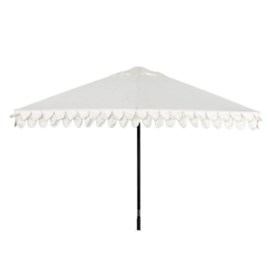 GUARDA-SOL ELEGANTE QUADRADO BRANCO