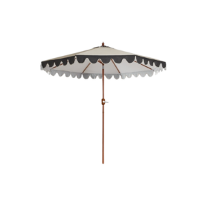 GUARDA-SOL ELEGANTE PÉ DE ALUMÍNIO E MADEIRA TAPIOCA