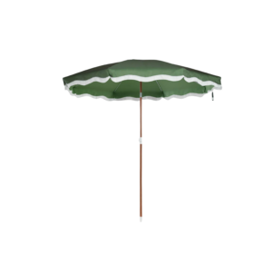 GUARDA-SOL POSITANO VERDE E BRANCO