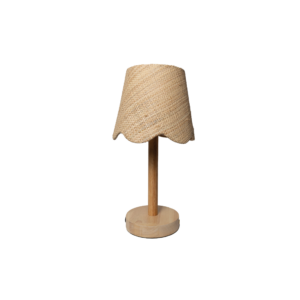 NATURAL RATTAN LAMP