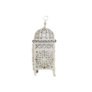 WHITE MOROCCAN LANTERN